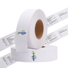 Etiqueta de equipaje de aerol&iacute;nea de alta calidad, papel sint&eacute;tico t&eacute;rmico, pel&iacute;cula t&eacute;rmica de PP, material autoadhesivo para etiquetas de equipaje