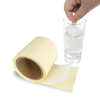 El papel autoadhesivo soluble en agua acepta la impresi&oacute;n de etiquetas autoadhesivas disueltas personalizadas para la industria alimentaria
